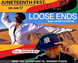 Loose Ends Juneteenth 2023 flyer