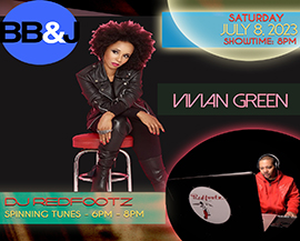 Vivian Green BBJ DJ flyer