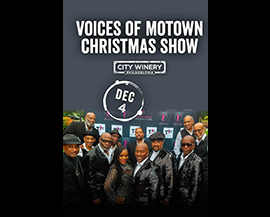 Voices of Motown City Winery PA flyer
